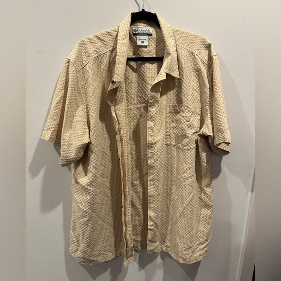 Columbia Other - Columbia Men's Tan Short Sleeve Shirt